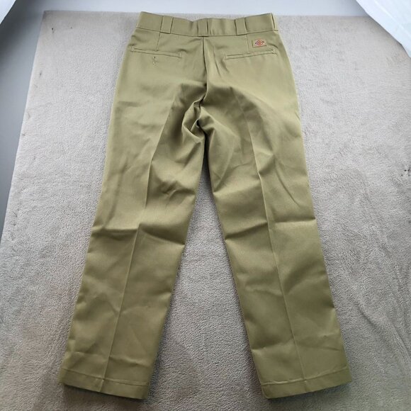 NWT Dickies Mens Work Pants Size 34x30 Original Fit Khaki Chino Casual Straight - Picture 16 of 16